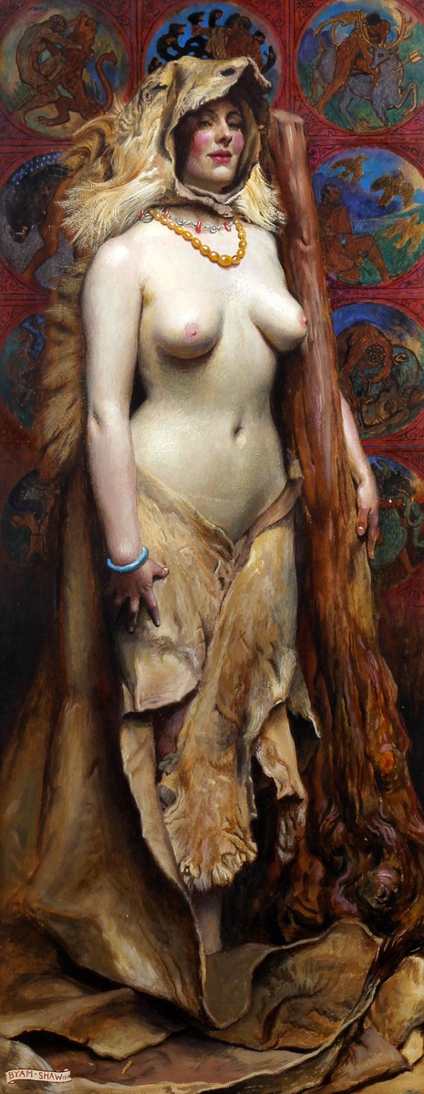 Omphale by Byam Shaw