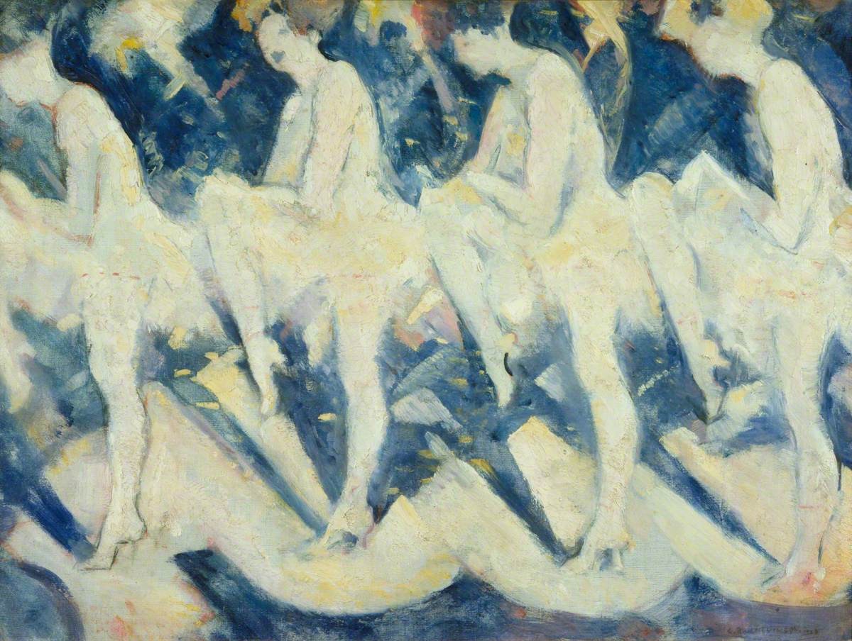 Tiller Girls by C. R. W. Nevinson