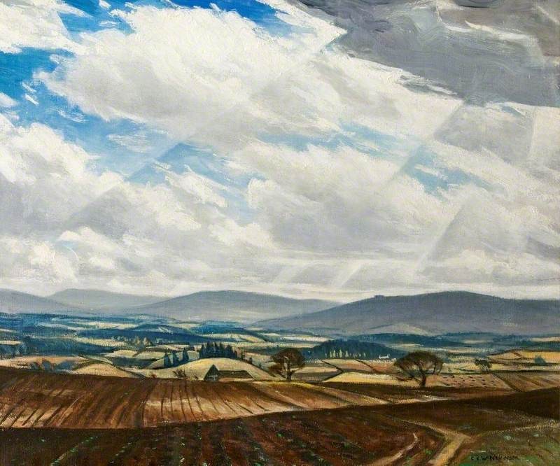 Welsh Hills by C. R. W. Nevinson