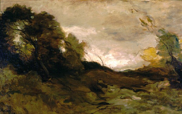 Lonesome Valley by Camille Corot
