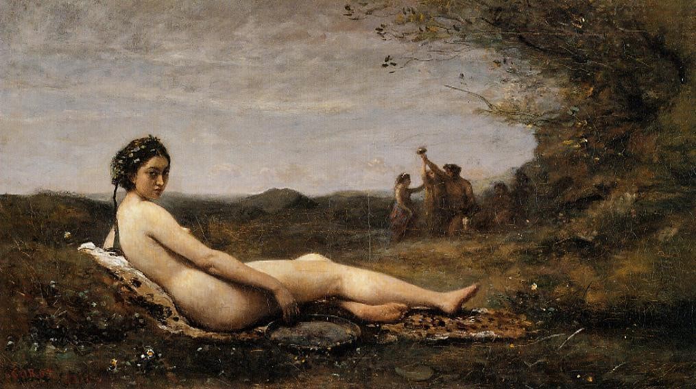 Repose by Camille Corot