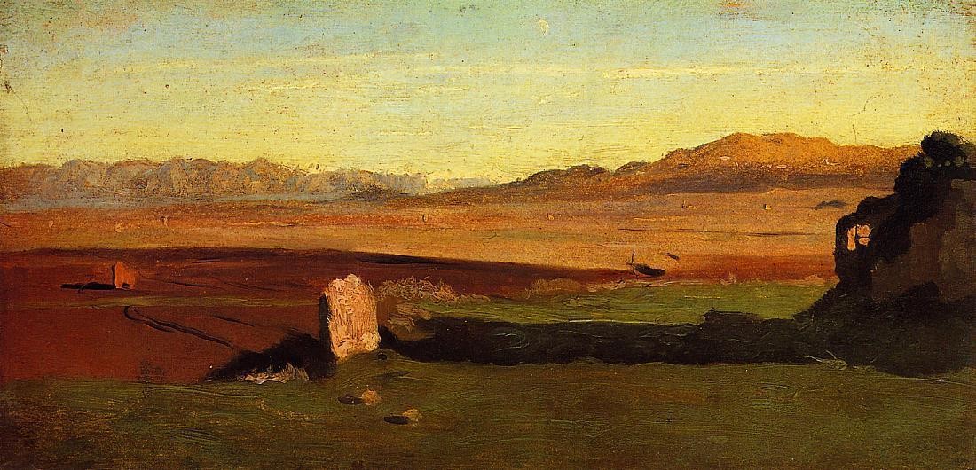 Roman Countryside by Camille Corot