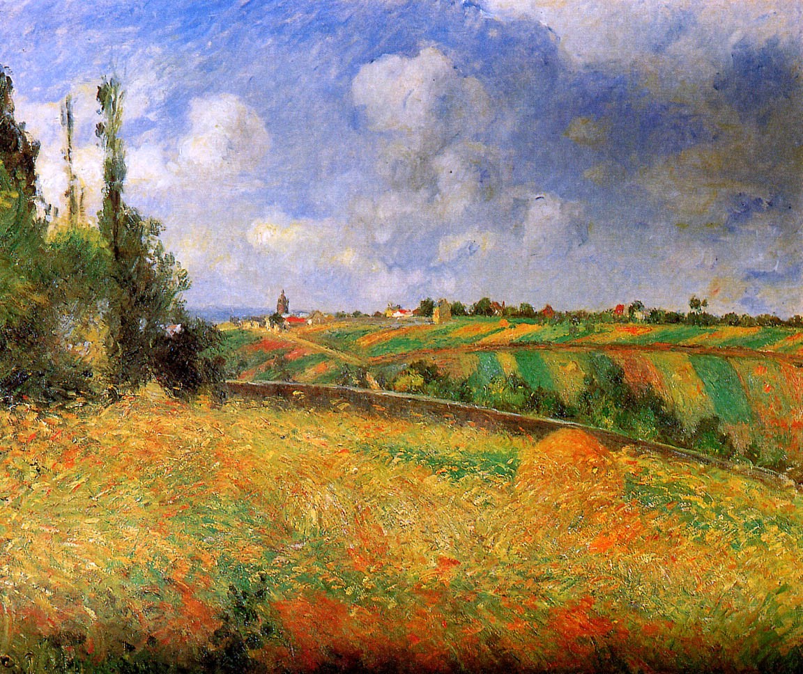 Fields by Camille Pissarro