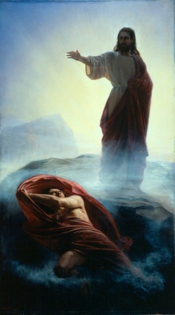 Denying Satan by Carl Bloch