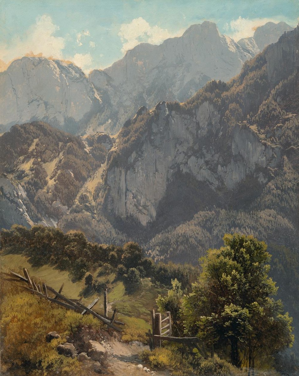 Inzell Mountains by Carl Millner