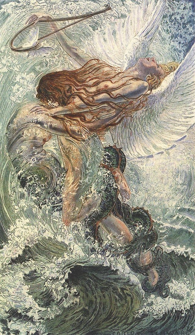 Fleurs du mal by Carlos Schwabe