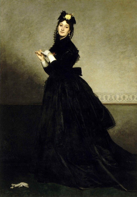 Lady with a Glove by Carolus-Duran