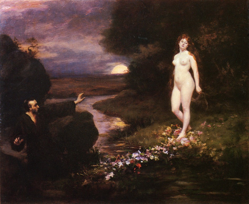 The Vision of Saint Catherine by Carolus-Duran