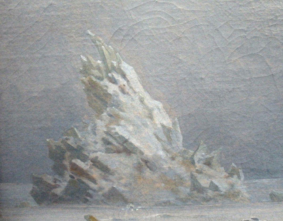 Clipping iceberg by Caspar David Friedrich