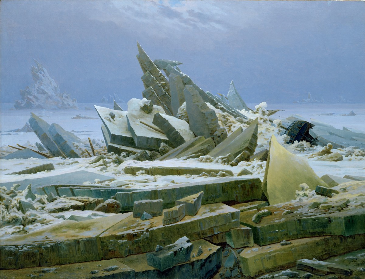 Das Eismeer by Caspar David Friedrich