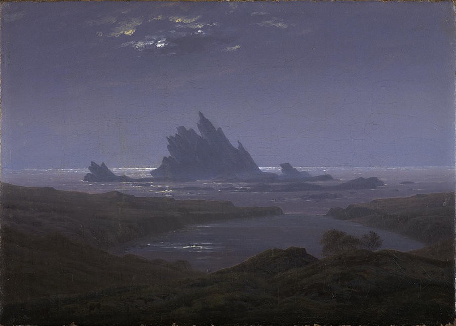 Reefs by the Seashore by Caspar David Friedrich