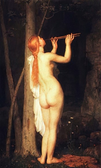 A Bacchante by Charles Gleyre