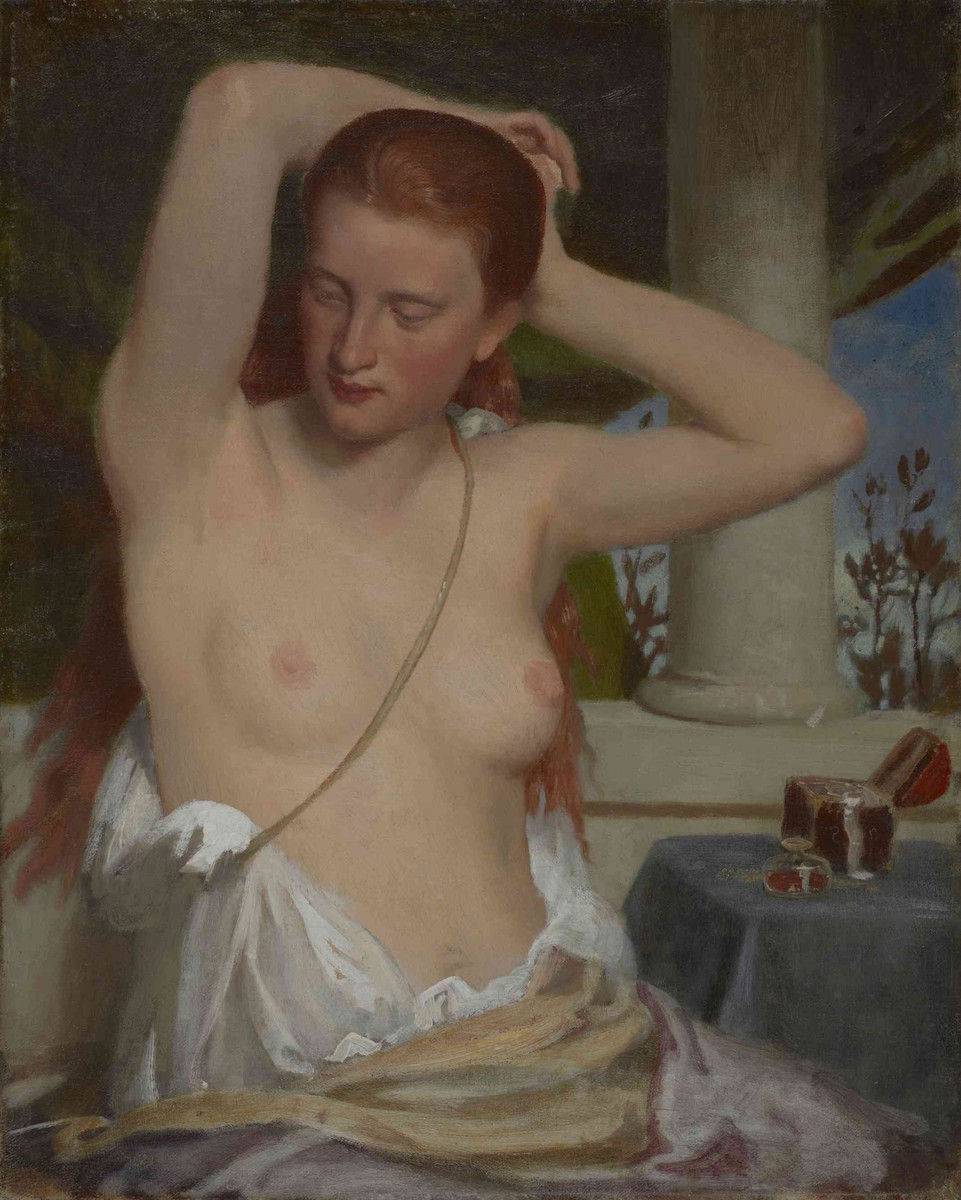 Woman at her Toilet by Charles Gleyre
