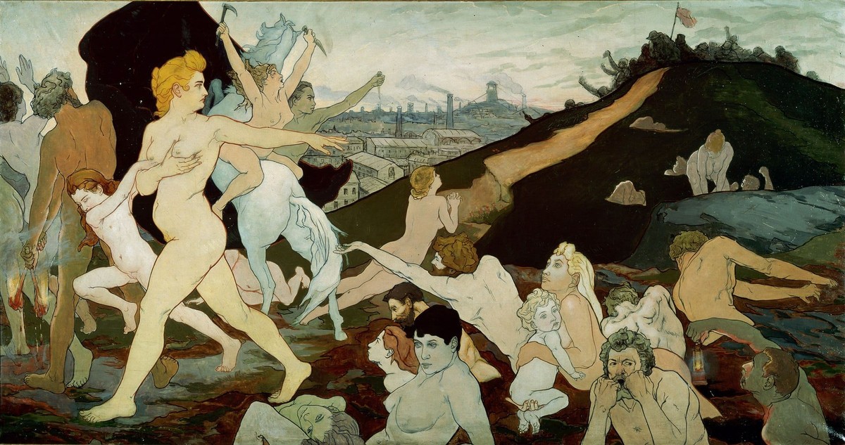 L'aurore du travail by Charles Maurin