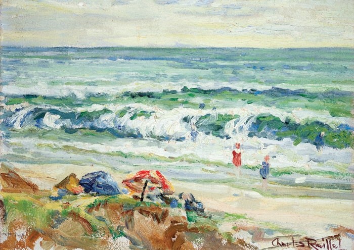 Beach at Del Mar by Charles Reiffel