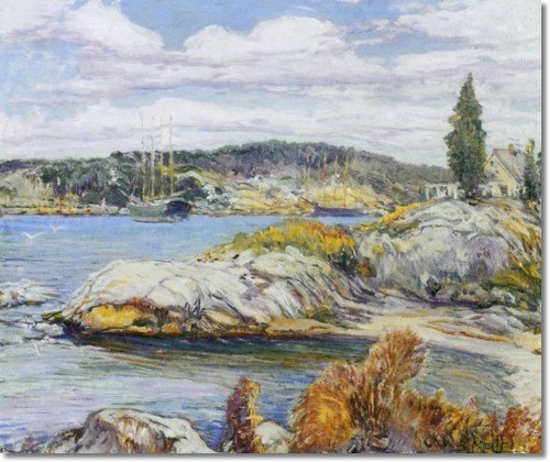 Maine Coast Booths Bay by Charles Reiffel