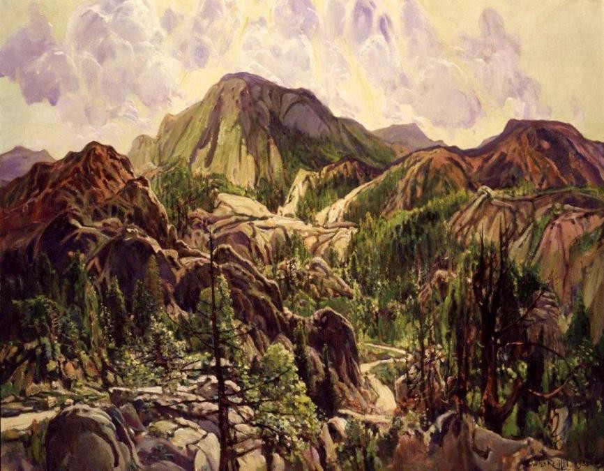 Road in the Cuyamacas by Charles Reiffel