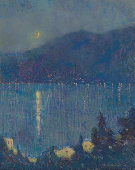 Nocturne, Lake Como by Charles Warren Eaton