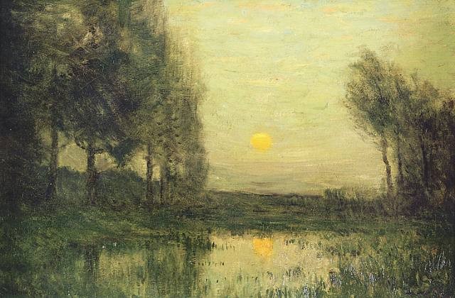 September Moonrise by Charles Warren Eaton