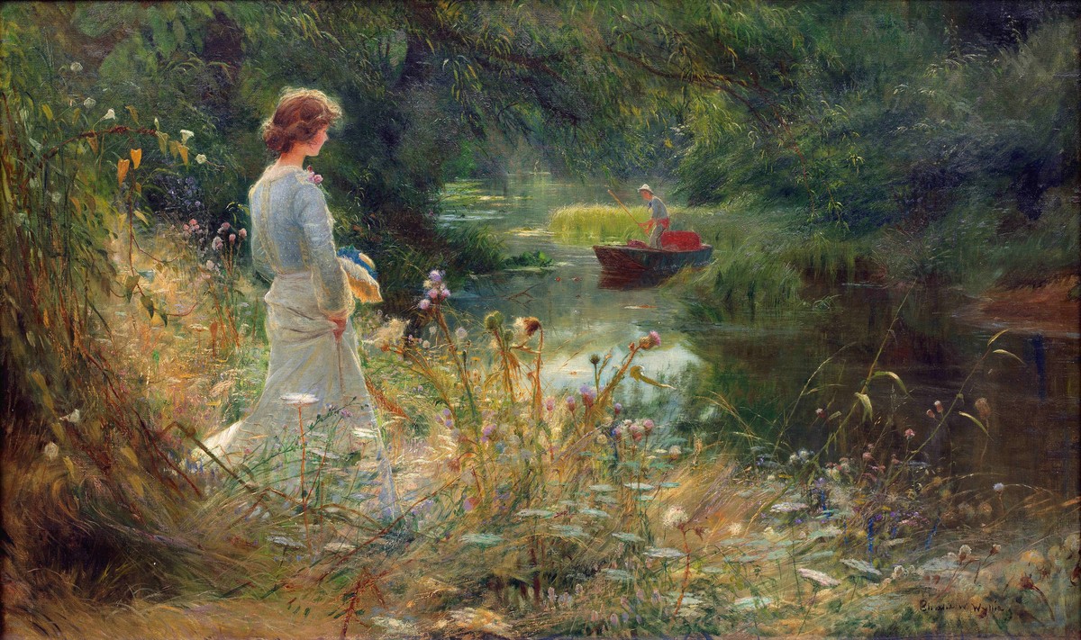 The Backwater by Charles William Wyllie