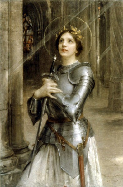 Joan of Arc by Charles-Amable Lenoir