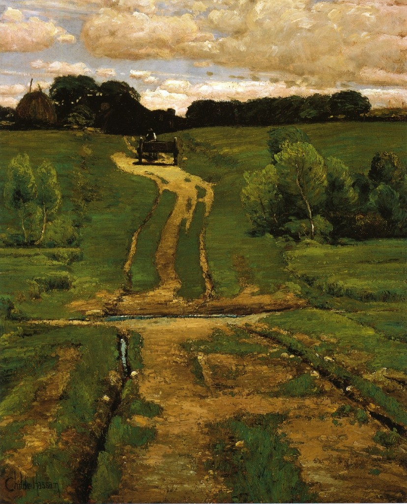 A Back Road by Childe Hassam