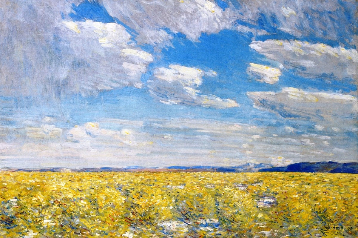 Afternoon Sky, Harney Desert by Childe Hassam