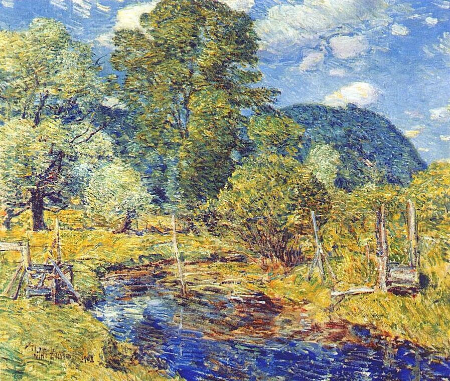 Bedford Hills by Childe Hassam