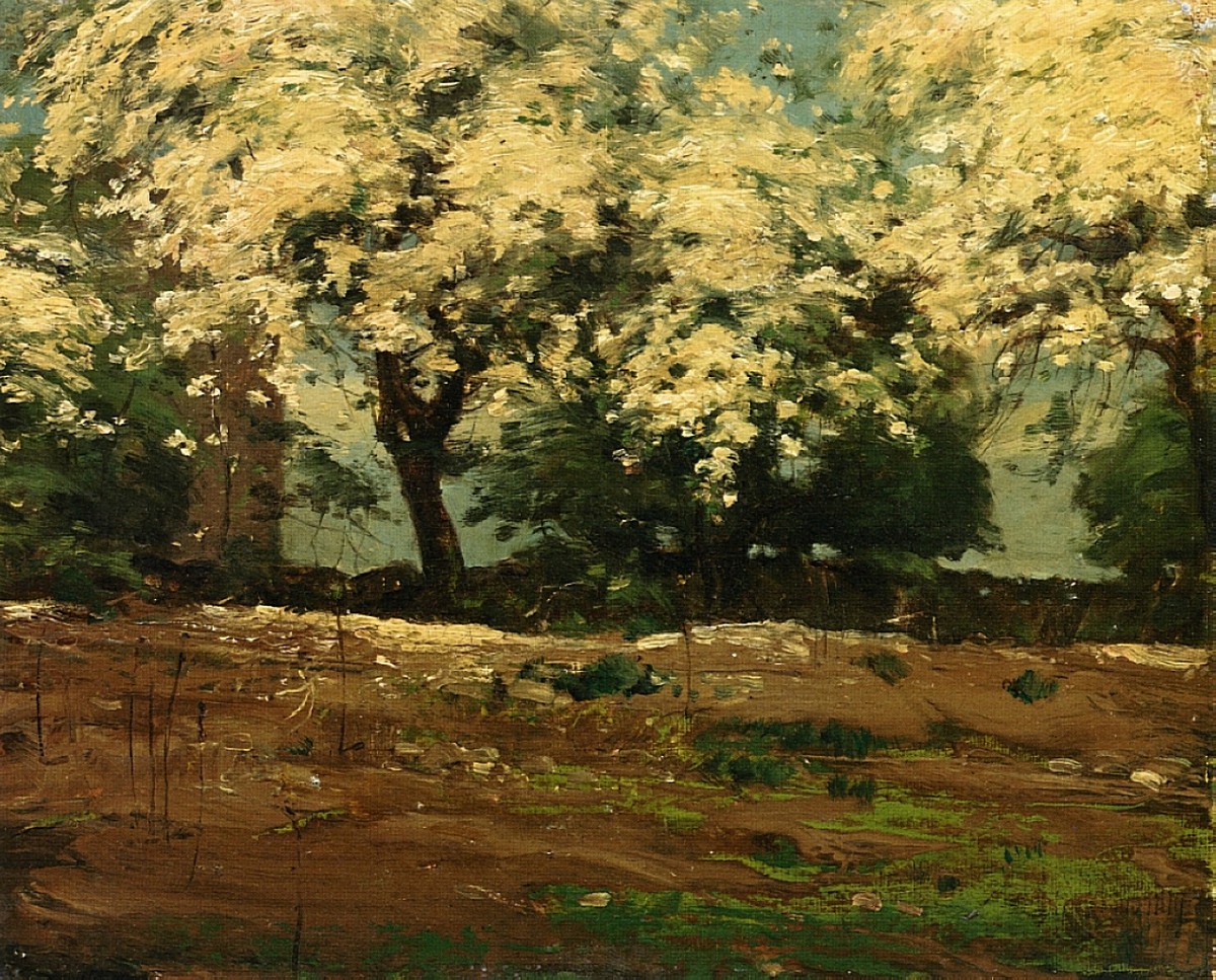 Blossoms by Childe Hassam