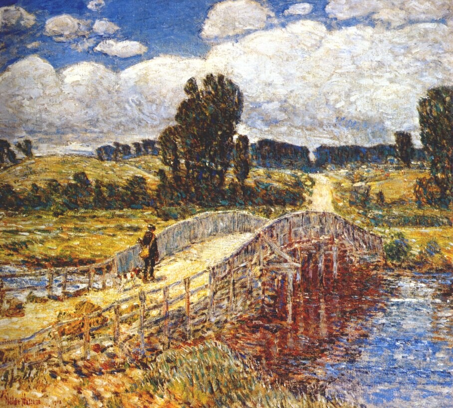 Bridge at Old Lyme by Childe Hassam