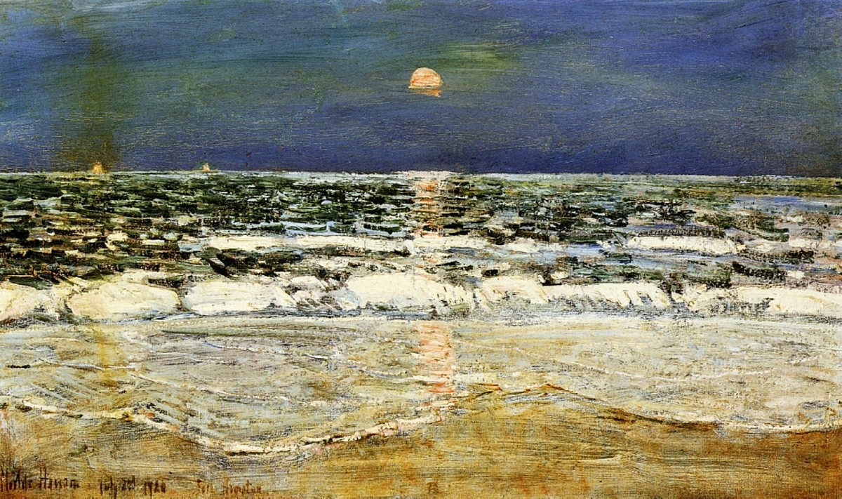 East Hampton by Childe Hassam