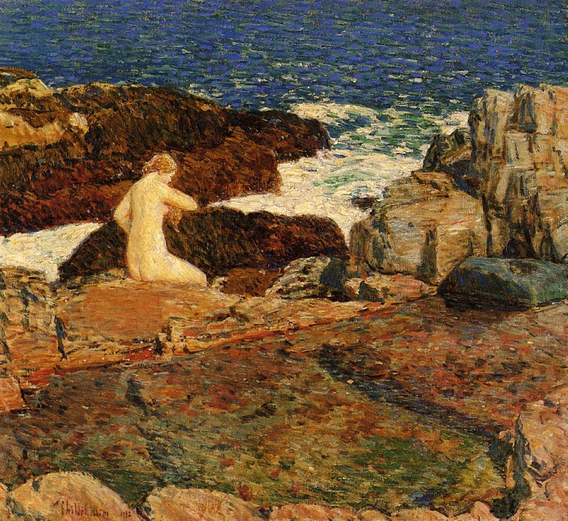 East Headland Pool by Childe Hassam