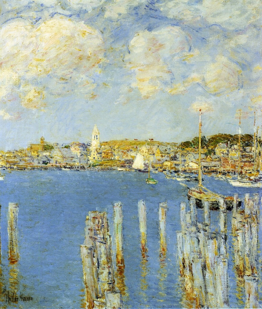 Gloucester Inner Harbor by Childe Hassam