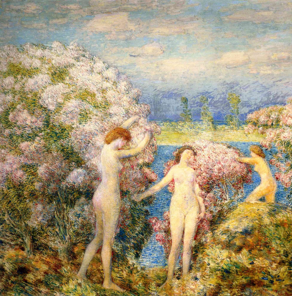 June by Childe Hassam