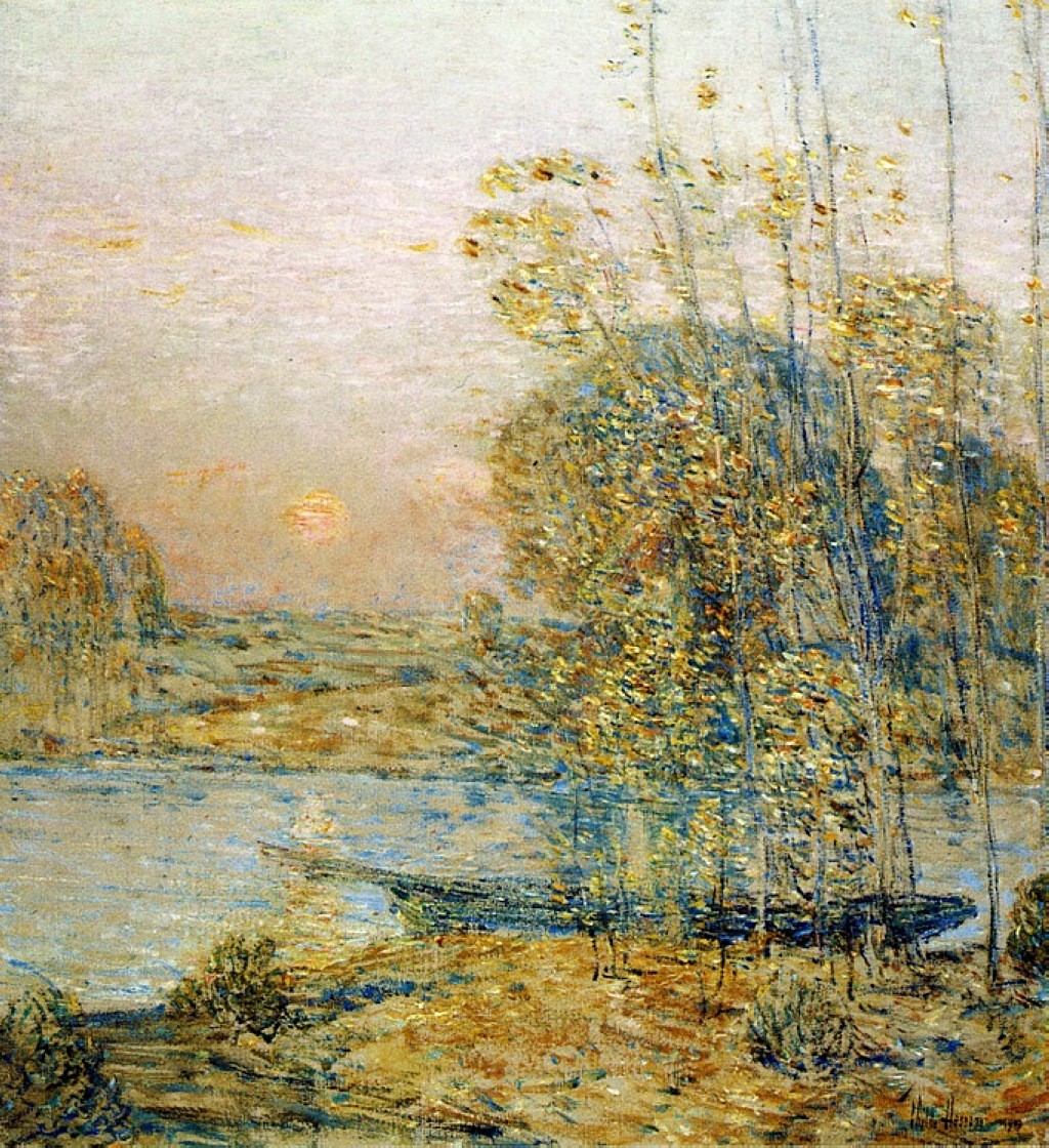 Late Afternoon (aka Sunset) by Childe Hassam
