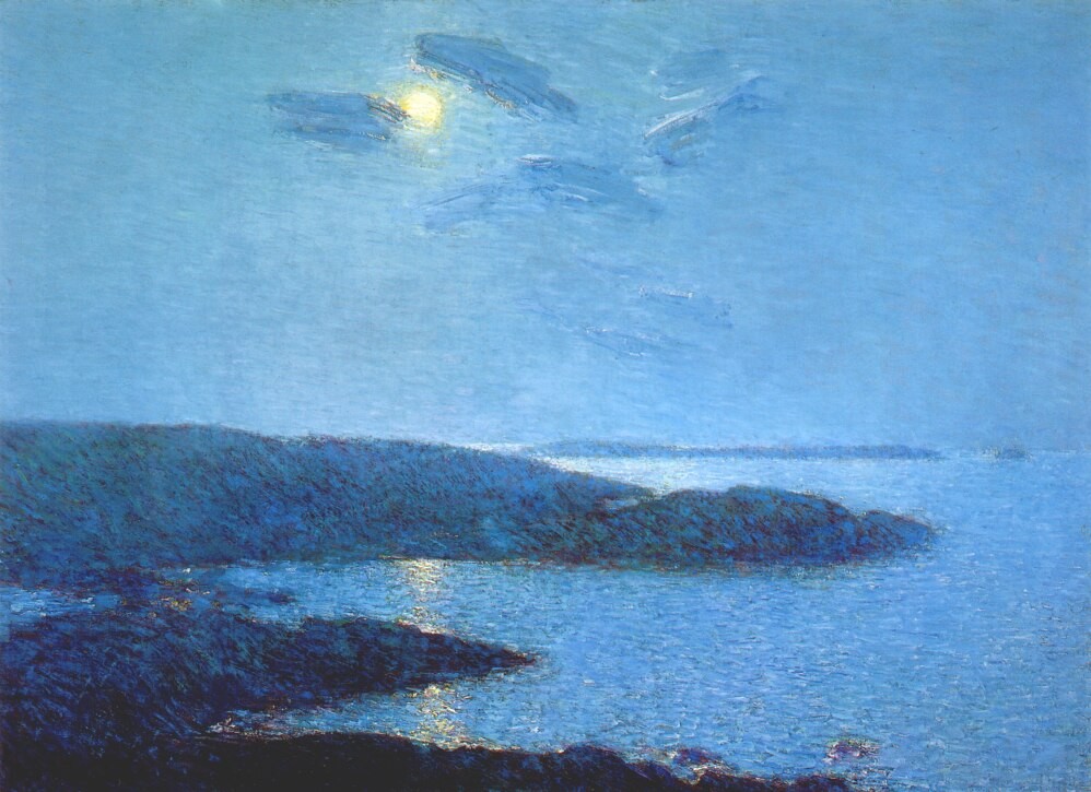 Moonlight by Childe Hassam