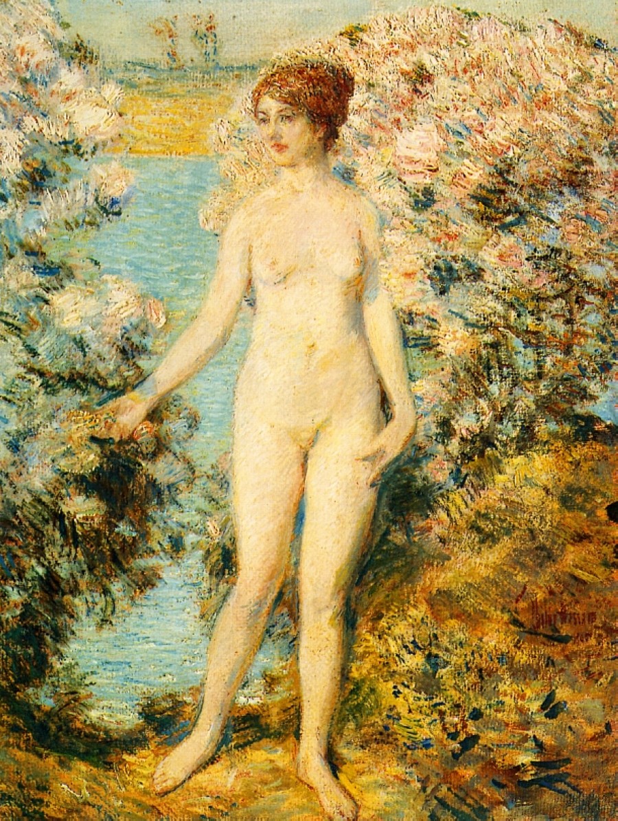 Morning, Old Lyme by Childe Hassam