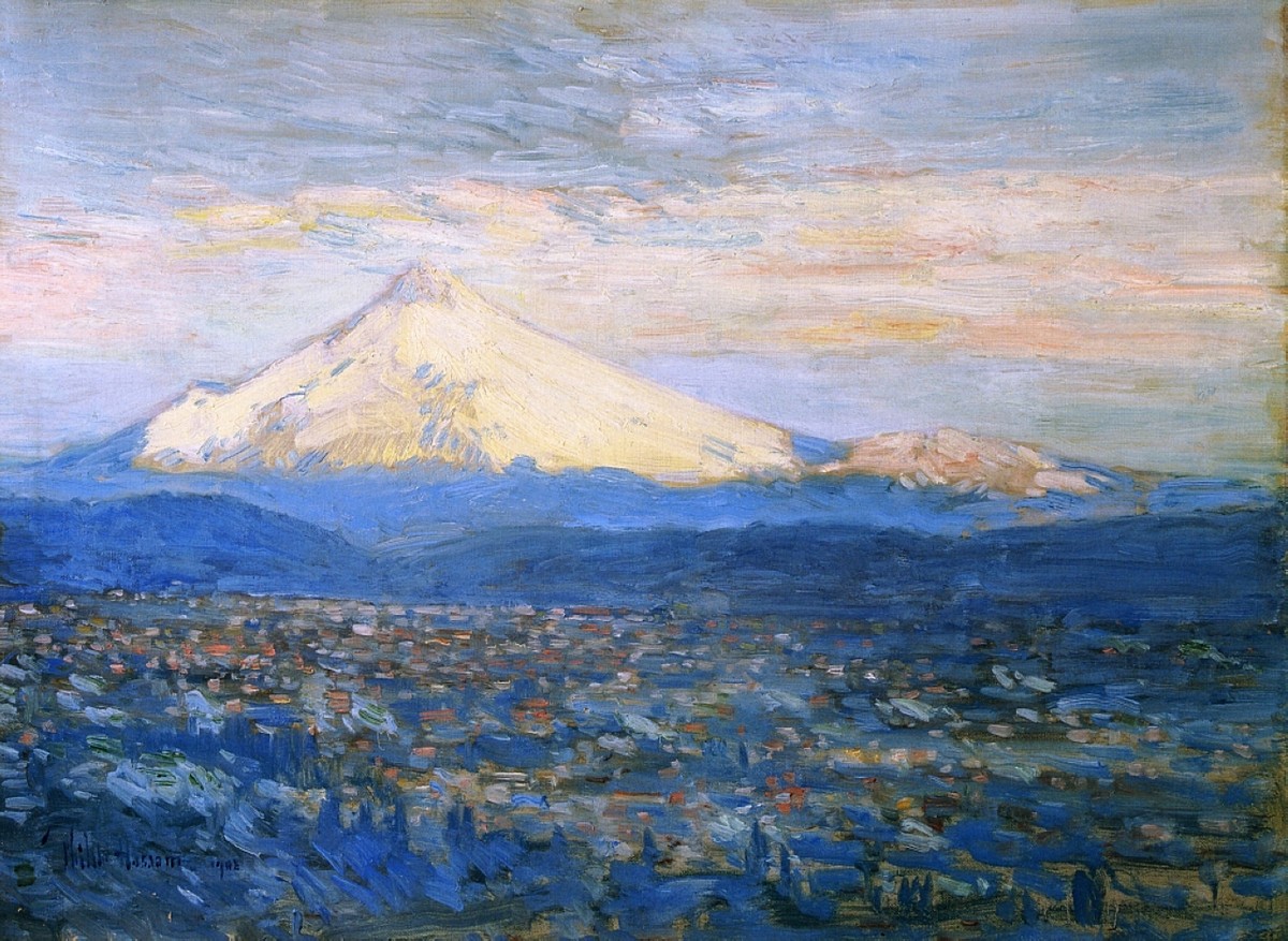Mount Hood by Childe Hassam