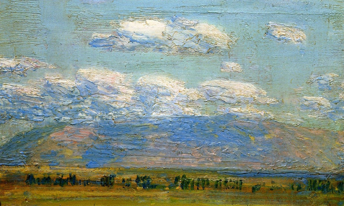 Mountain Home, Idaho by Childe Hassam