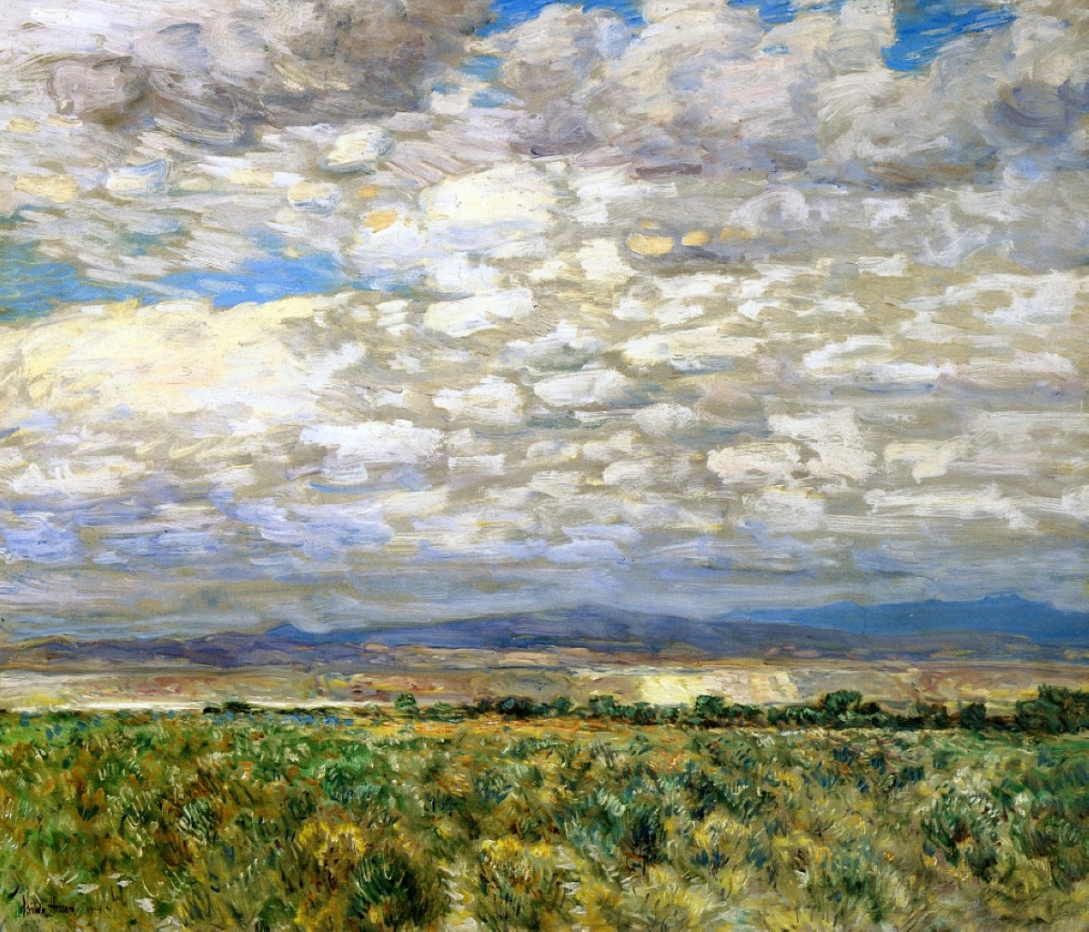On the Snake River, Oregon by Childe Hassam