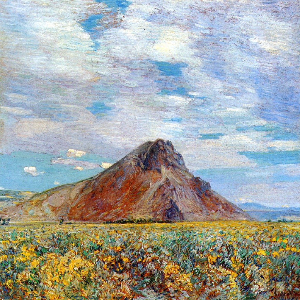 Sand Springs Butte by Childe Hassam