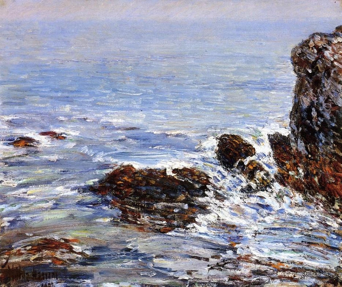 Seascape by Childe Hassam