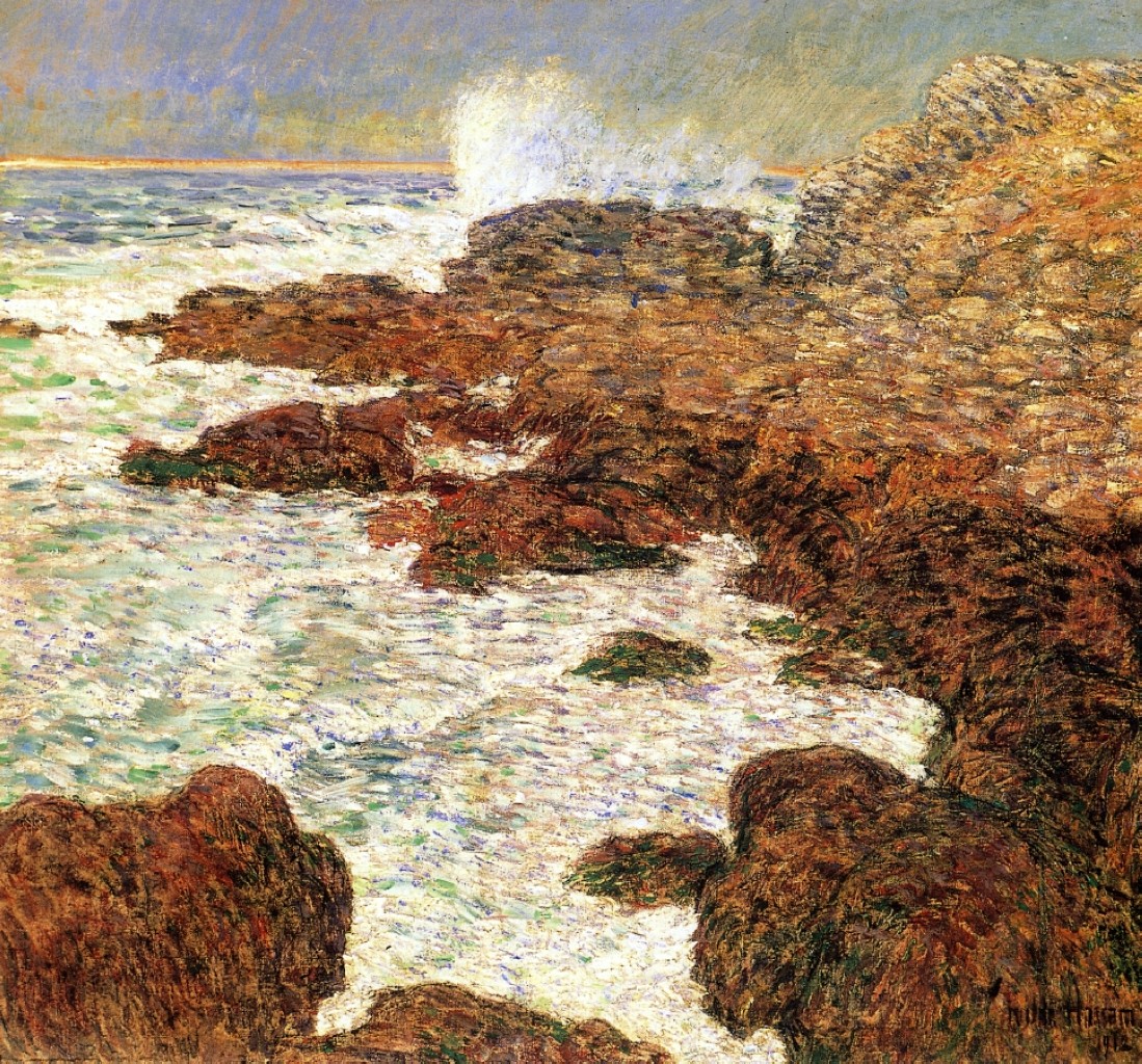 Seaweed and Surf, Appledore by Childe Hassam