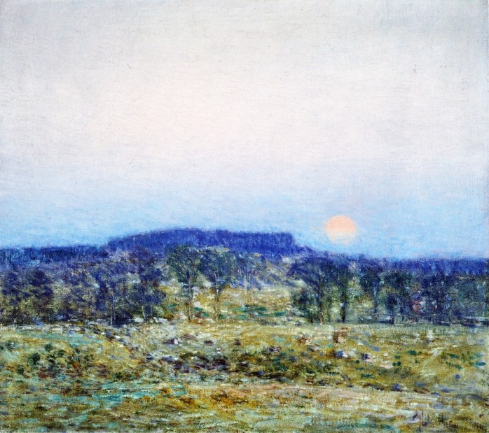 September Moonrise by Childe Hassam