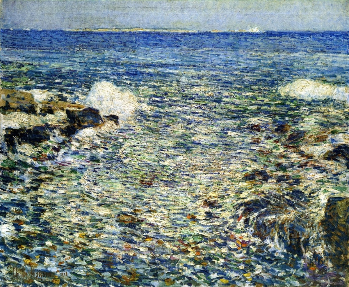 Surf, Isles of Shoals by Childe Hassam