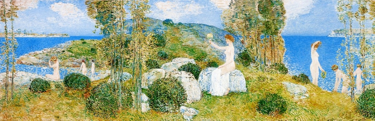 The Bathers by Childe Hassam