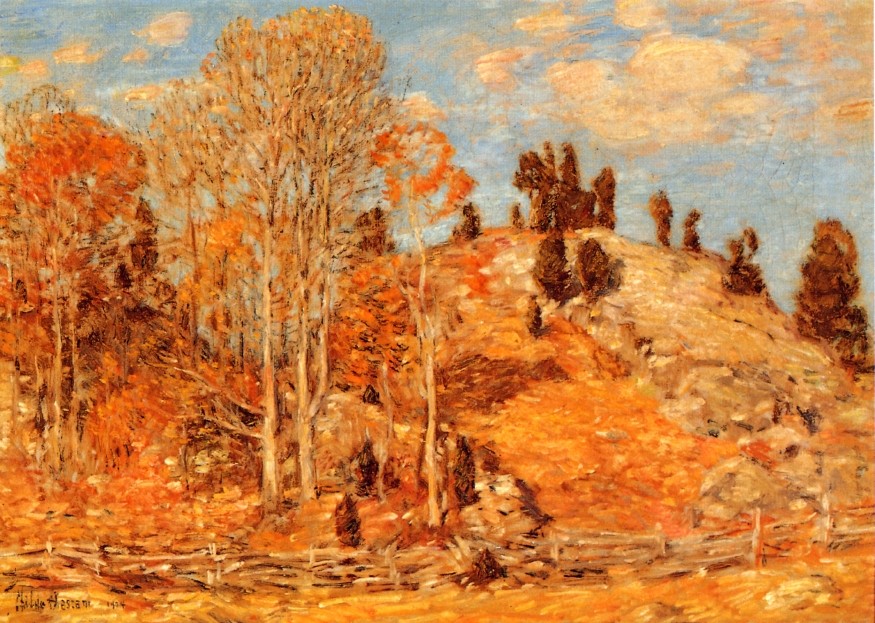The Cedar Lot, Old Lyme by Childe Hassam