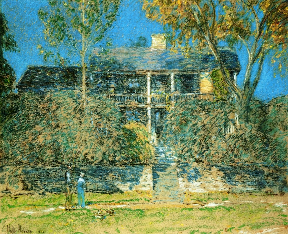 The Holly Farm by Childe Hassam