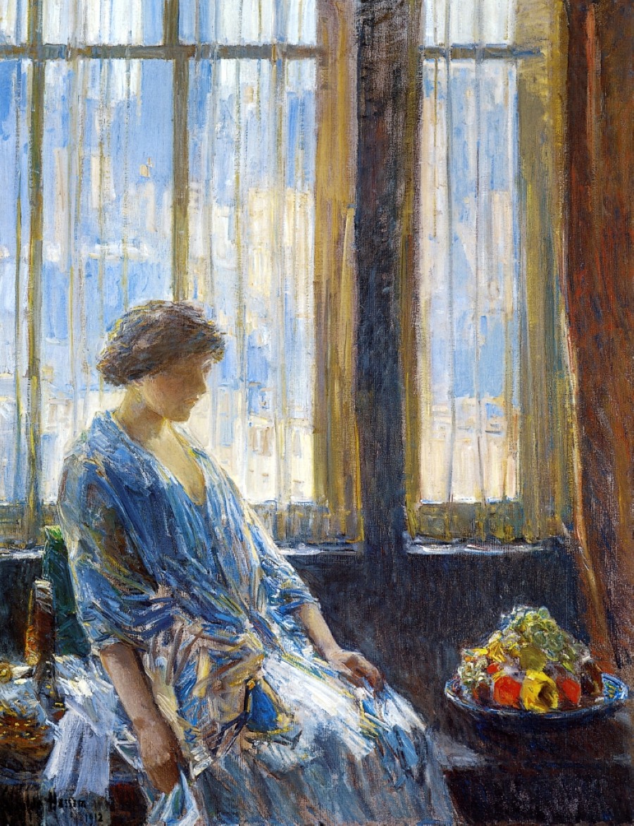 The New York Window by Childe Hassam