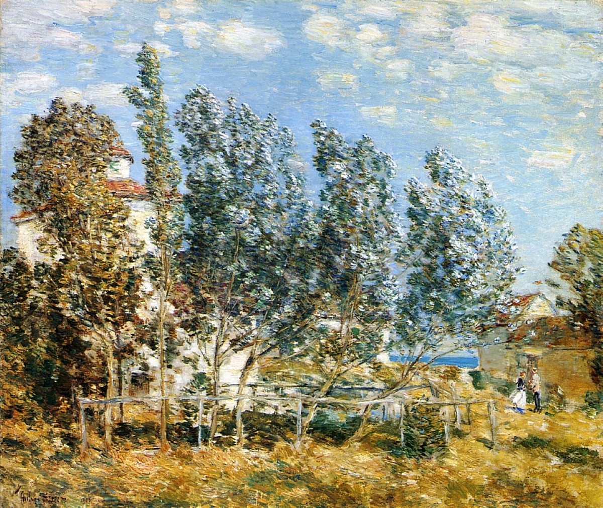 The Southwest Wind by Childe Hassam